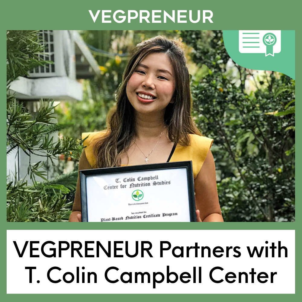 VEGPRENEUR Partners with  T. Colin Campbell Center