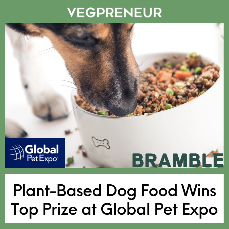 Plant-Based Brand Wins Best Dog Food at Global Pet Expo