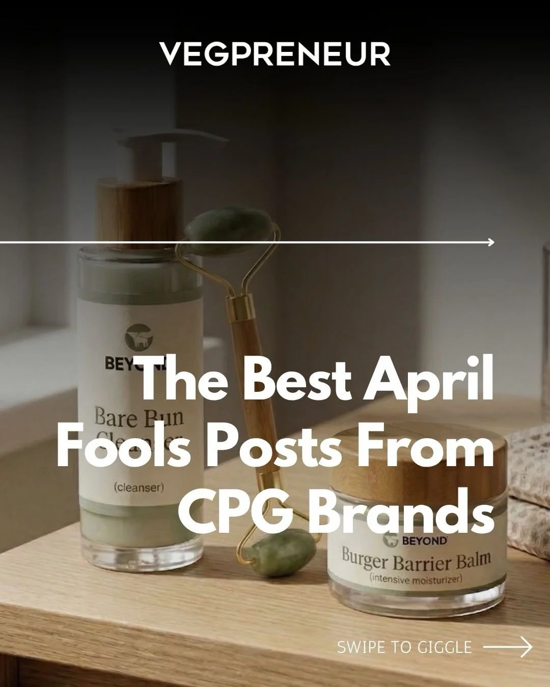 Which of these fake products do you wish were real?!🤣🌱

Happy April Fools!😝

#VEGPRENEUR #aprilfools #vegan #plantbased #cpg