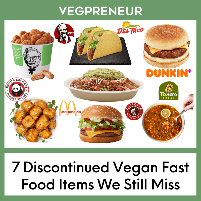 7 Discontinued Vegan Fast Food Items We Still Miss