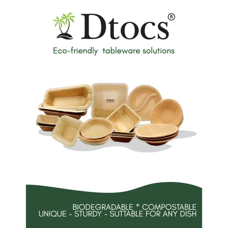 Get 50% off biodegradable &amp; certified compostable dinnerware!