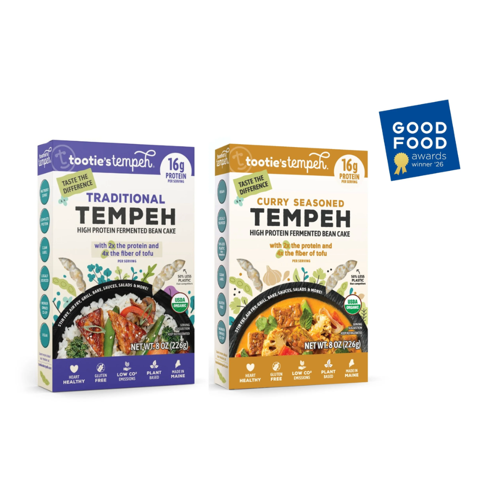 Tootie’s Tempeh Wins Two Good Food Awards
