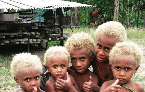 Meet the Melanasians: Black People with Naturally Blonde Hair — Blk Girl  Culture