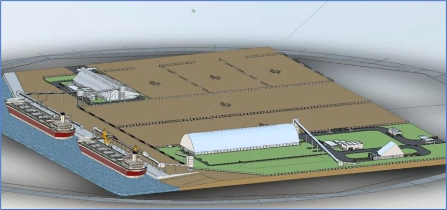 Cargo Potential Study for a Grain Terminal at Porto Central, in Presidente Kennedy, State of Espírito Santo