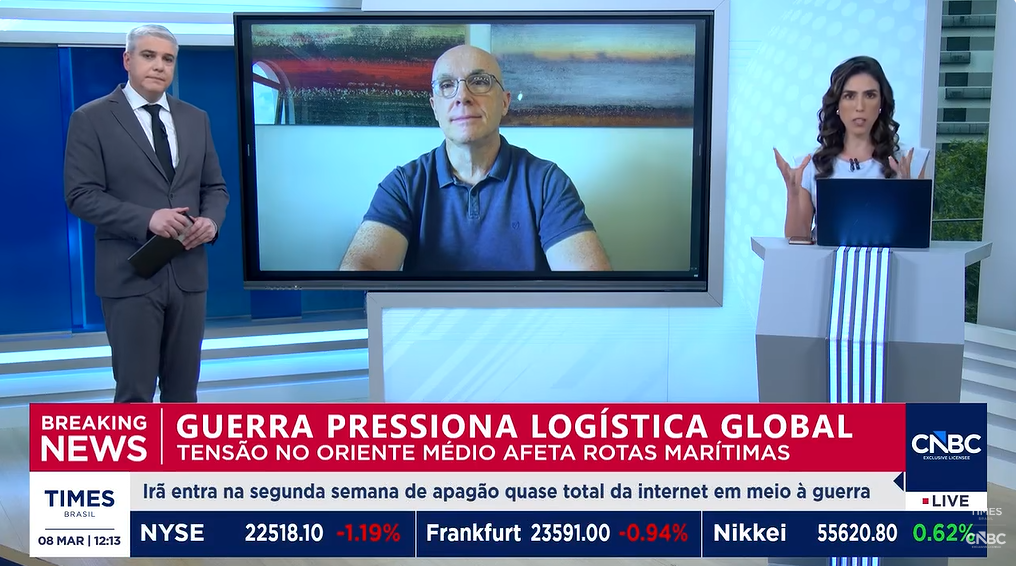 Times Brasil CNBC: Olivier Girard, sócio-diretor da Macroinfra, fala sobre a geopolítica que move o comércio global