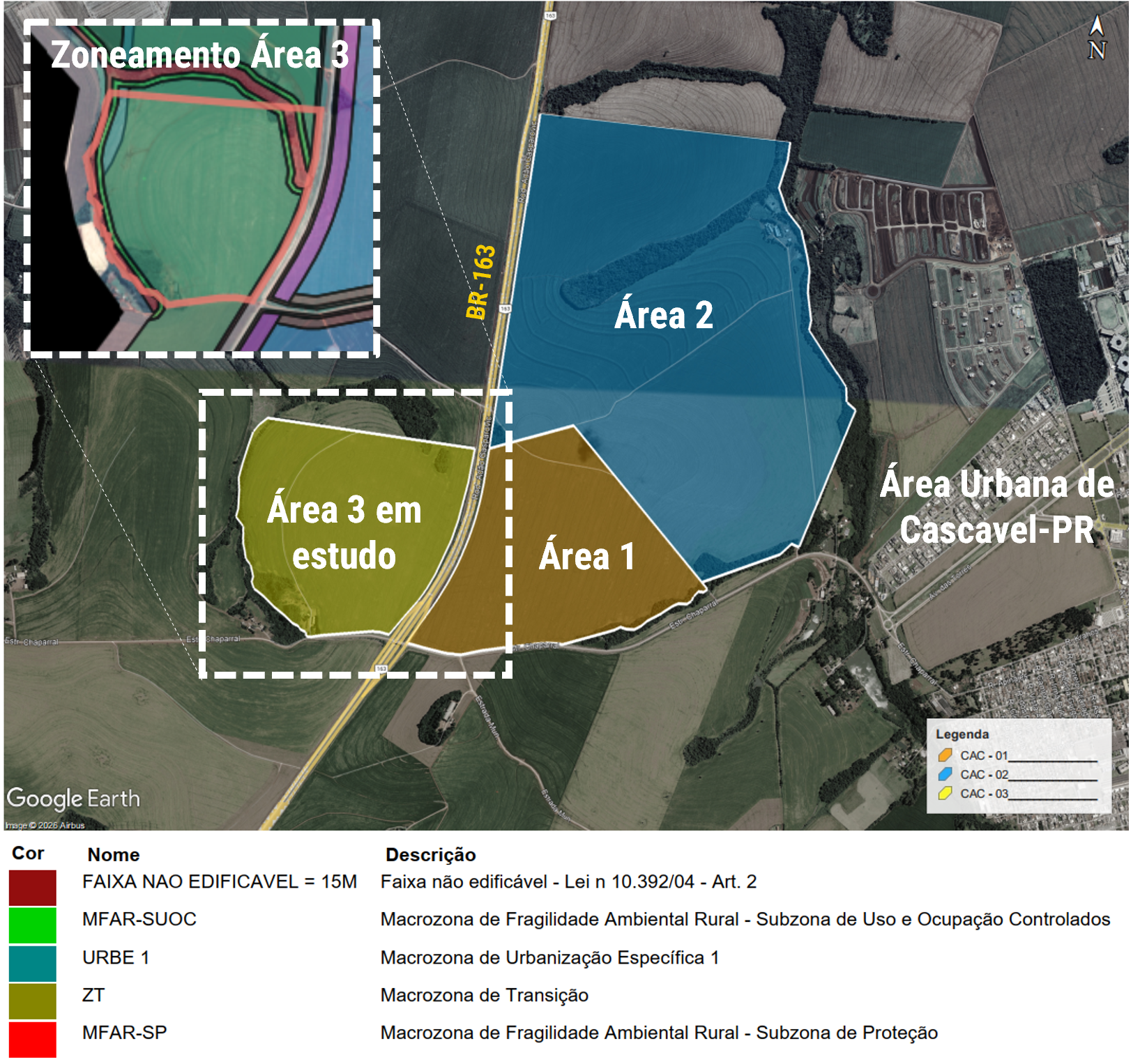 Estudo estratégico de avaliação de vocação logística das áreas da Arium Urbanismo em Cascavel-PR