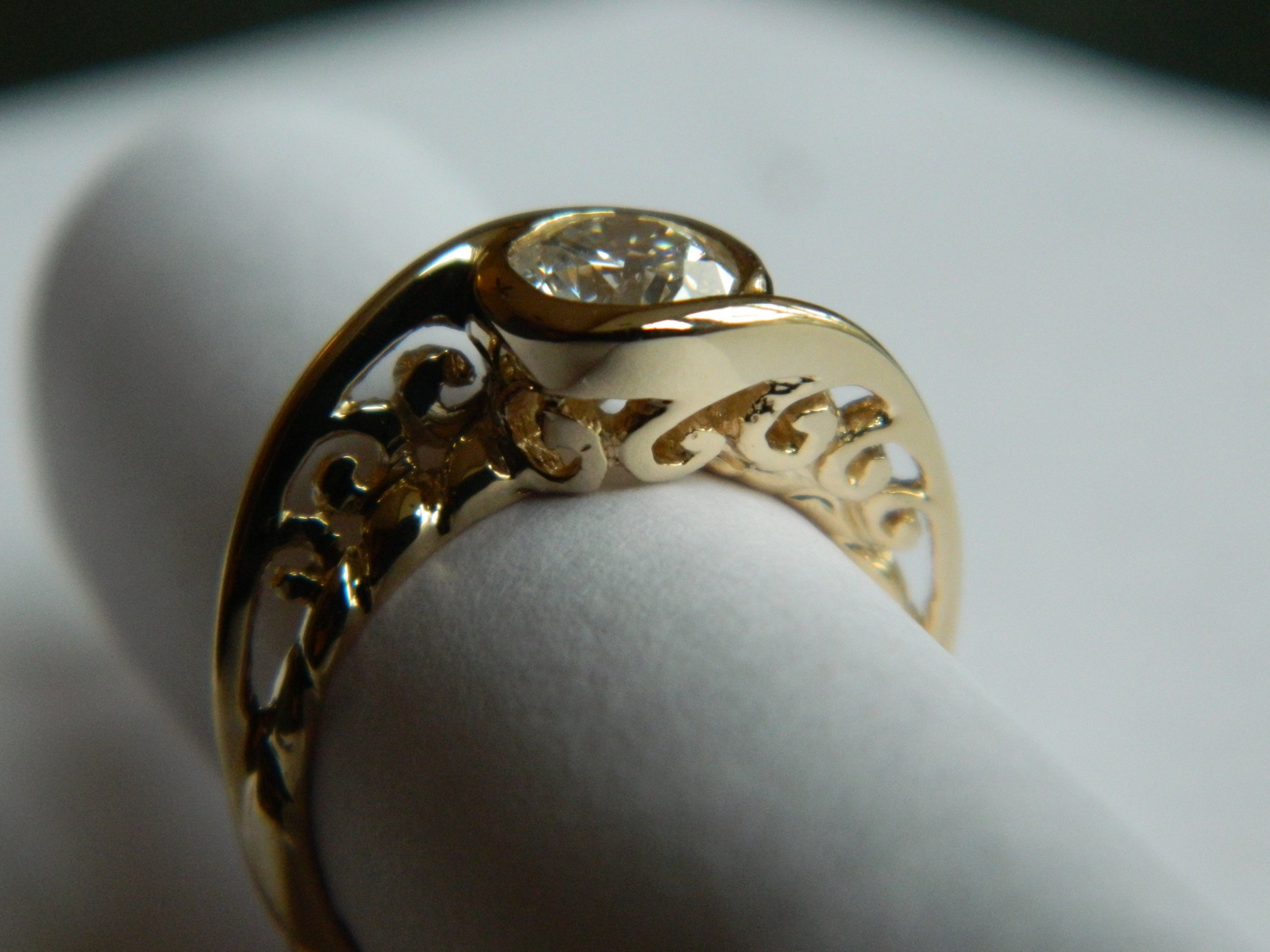 Yellow Gold Engagement Ring