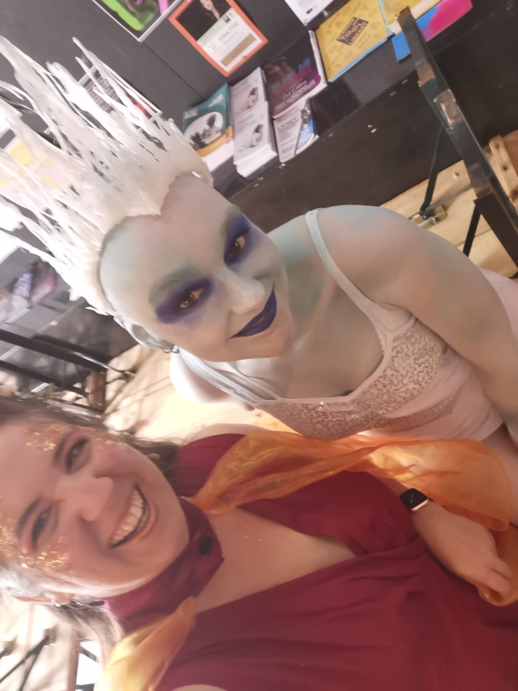 Locked away for all eternity with your sibling? Might as well take some selfies!
