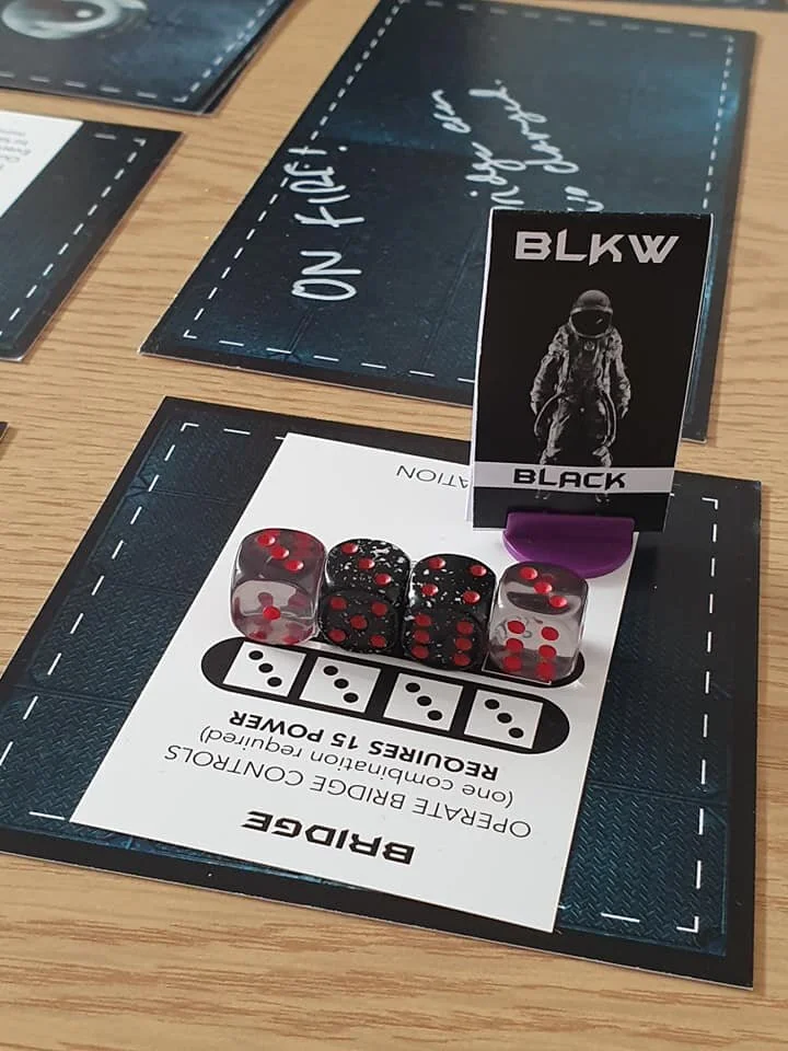 Another Blackwater crew member on the Event Horizon’s bridge. We wonder what he’s up to…? (Photo by: Rob Grayston)