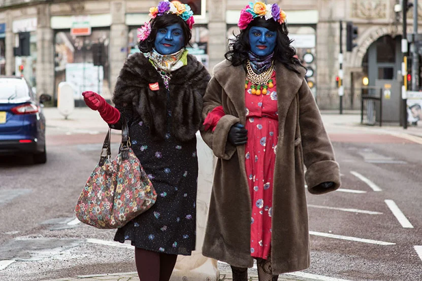 The Blue ladies from our 2017 Funny Things Festival