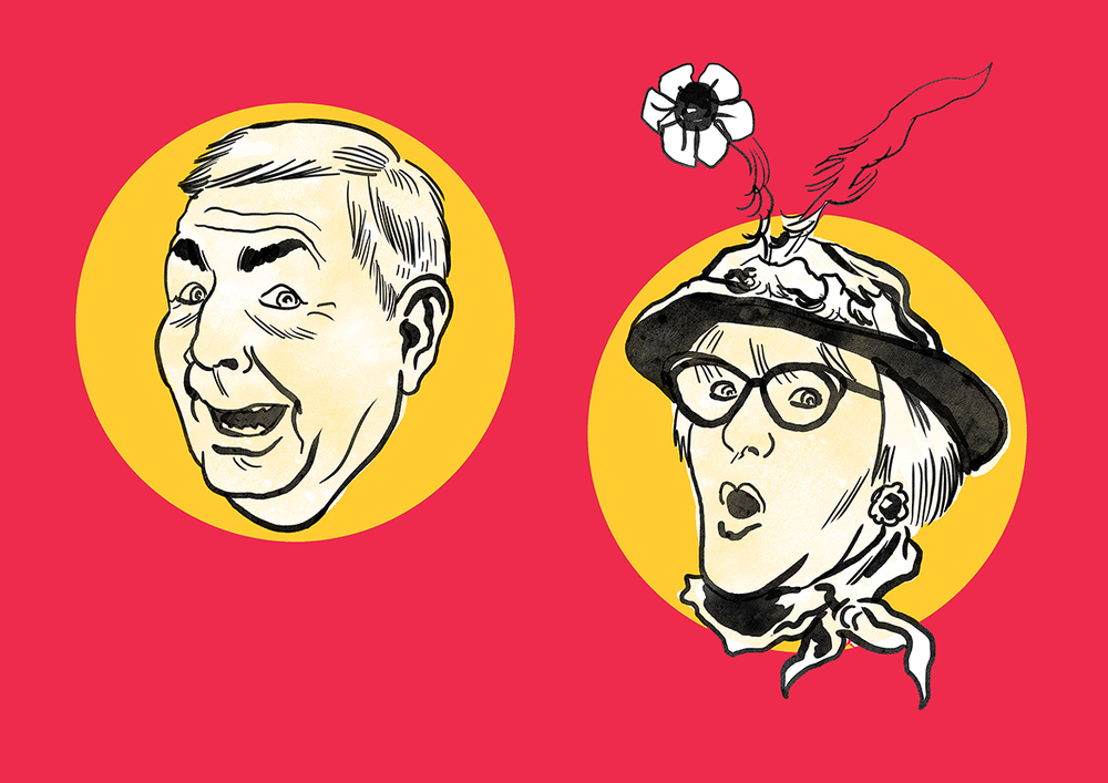 Black Country comedians Tommy Mundon and Dolly Allen