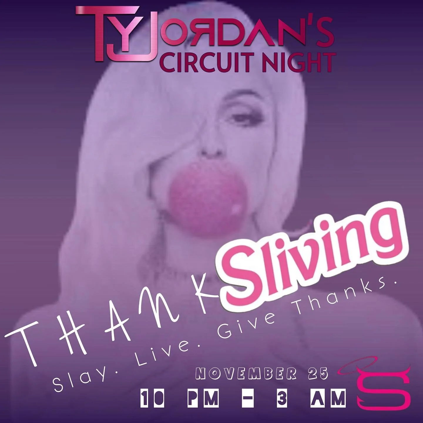It&rsquo;s time for a new tradition. First: thanksgiving, second Friendsgiving, third THANKSLIVING! Saturday after Thanksgiving (Nov 25) come twirl, SLAY, Live your best life, and give thanks! @thesaloonmn 10pm-3am. Whatever you do&hellip;.. BE ICONI