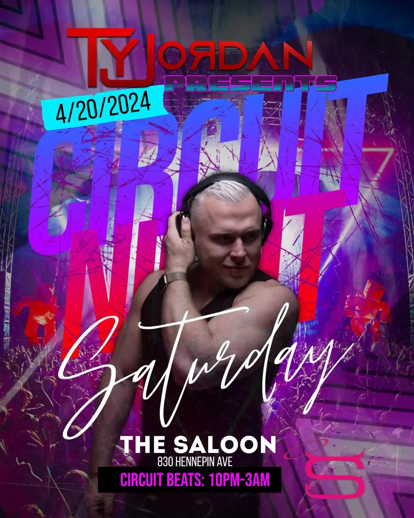 So excited to be spinning at The Saloon! 4/20 only 13 days away!!! See you there!