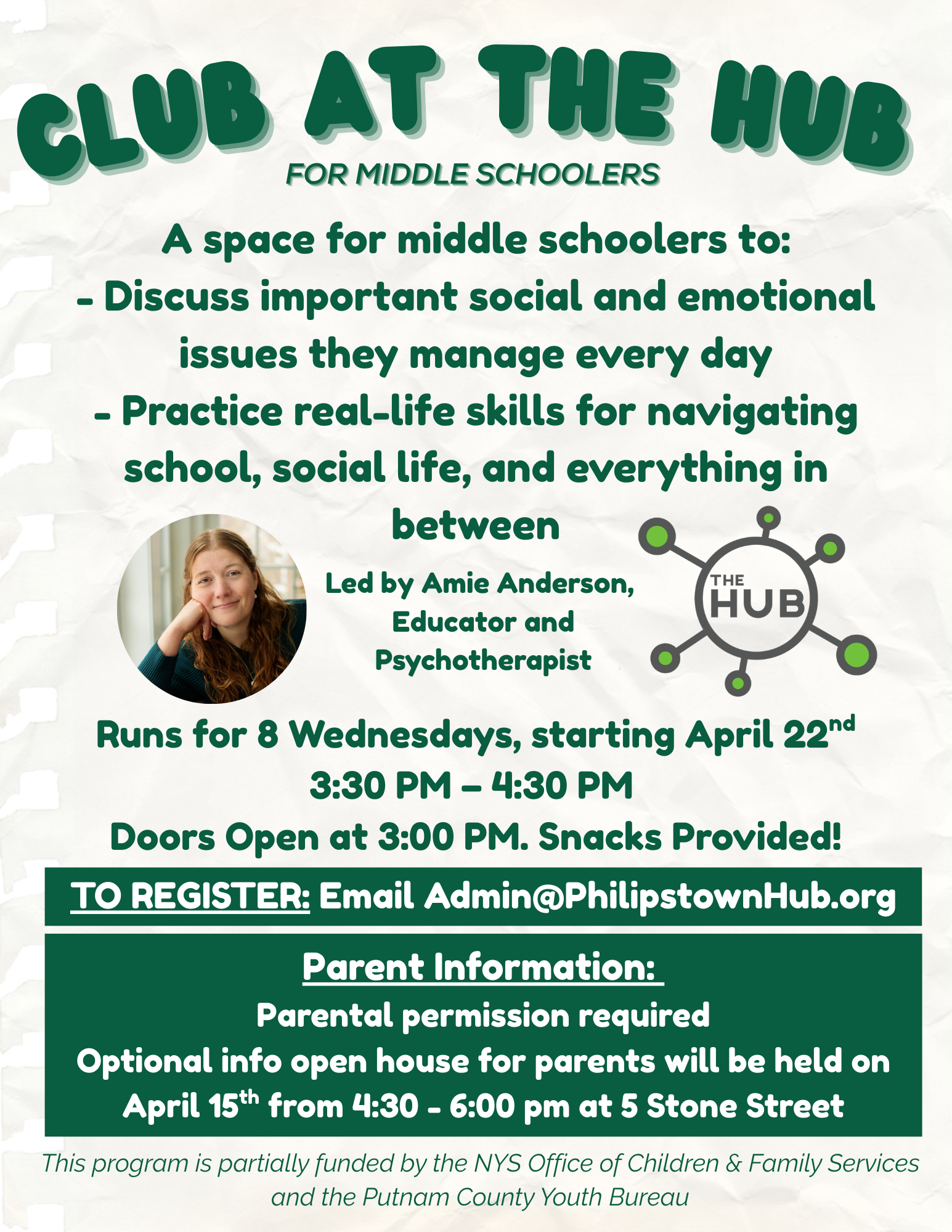 Club at the Hub for Middle Schoolers.png