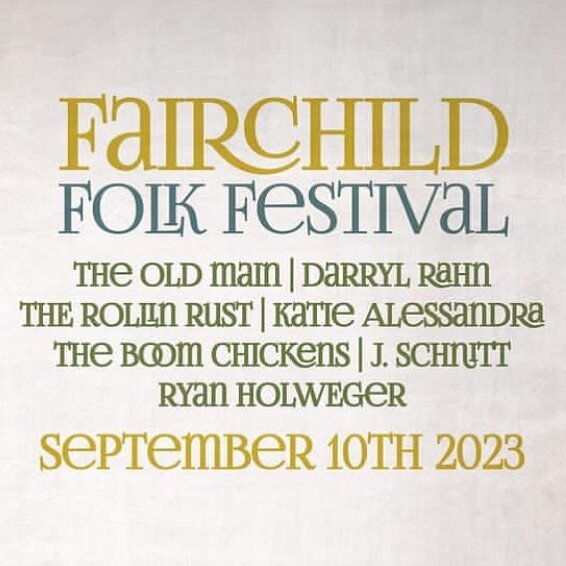 Catch us next at the #fairchildfolkfestival,  a gig that&rsquo;s been on our cluck-it list for years! Sunday September 10th, time TBD, bring cash donations to support this awesome artist-run event💥 🐓