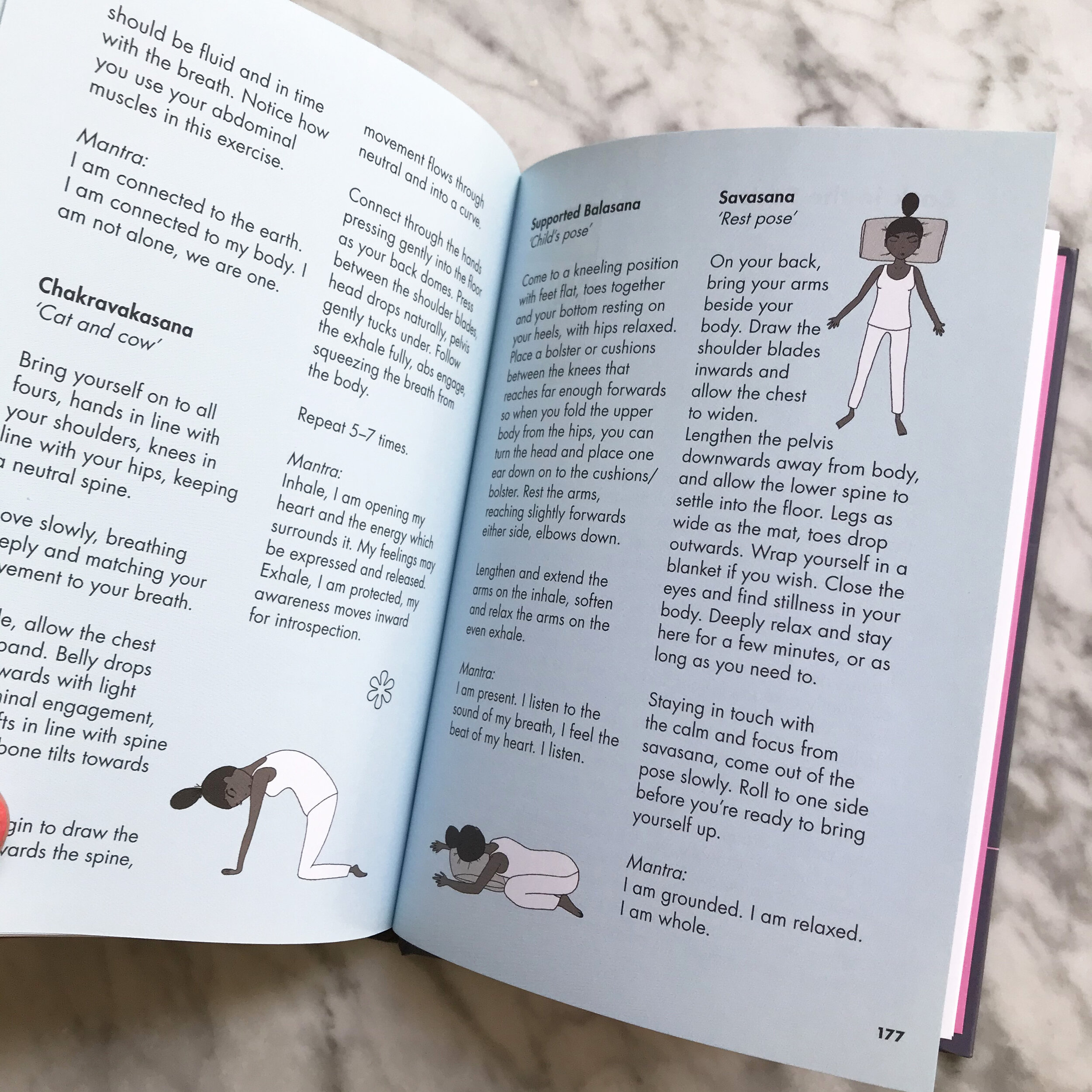 Photo of Illustration from the 'Little Book of Self Care for New Mums', Published by Penguin Random House. Autumn 2018