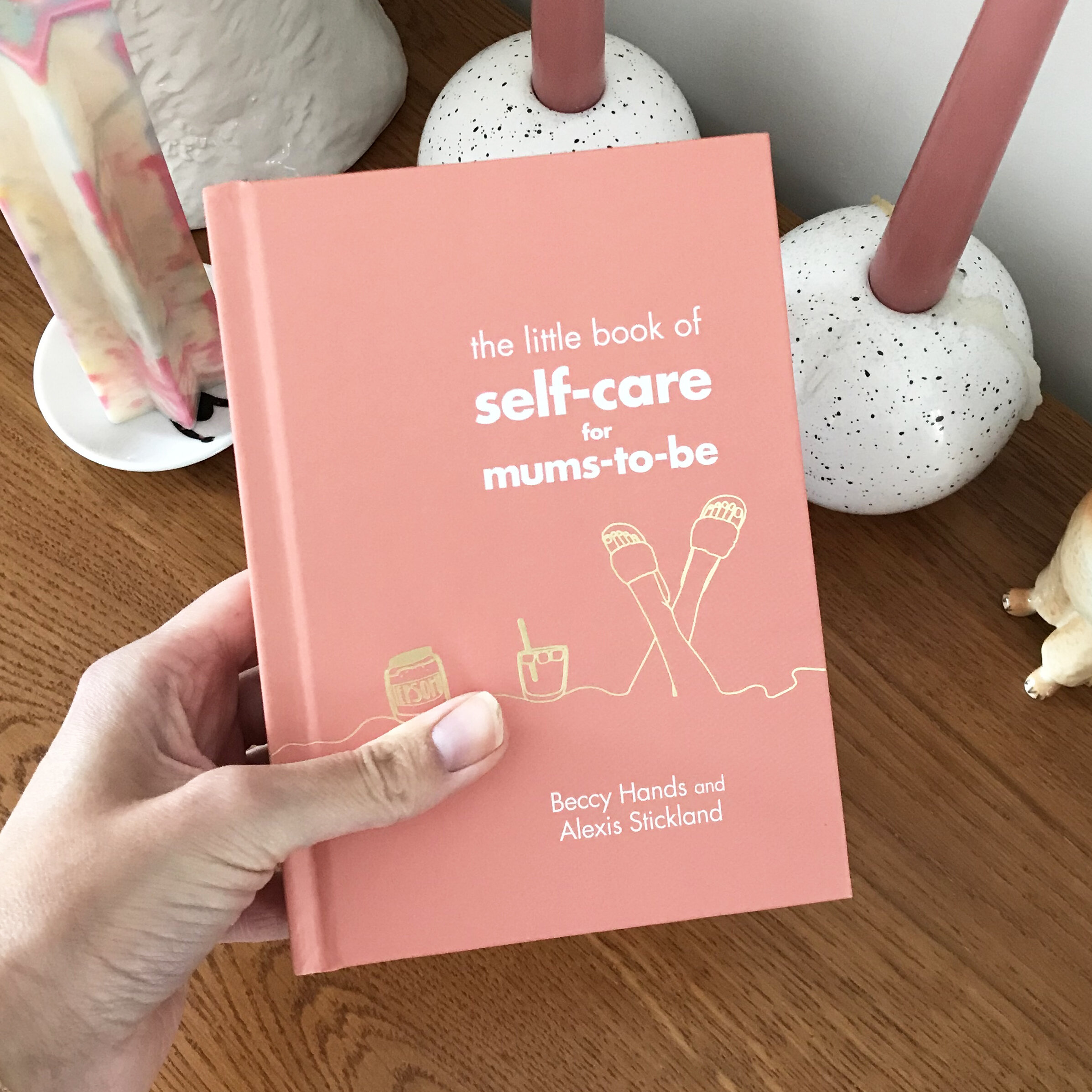 Cover of the 'The Little Book of Self-Care for Mums-To-Be' Published by Penguin Random House Sept 2020