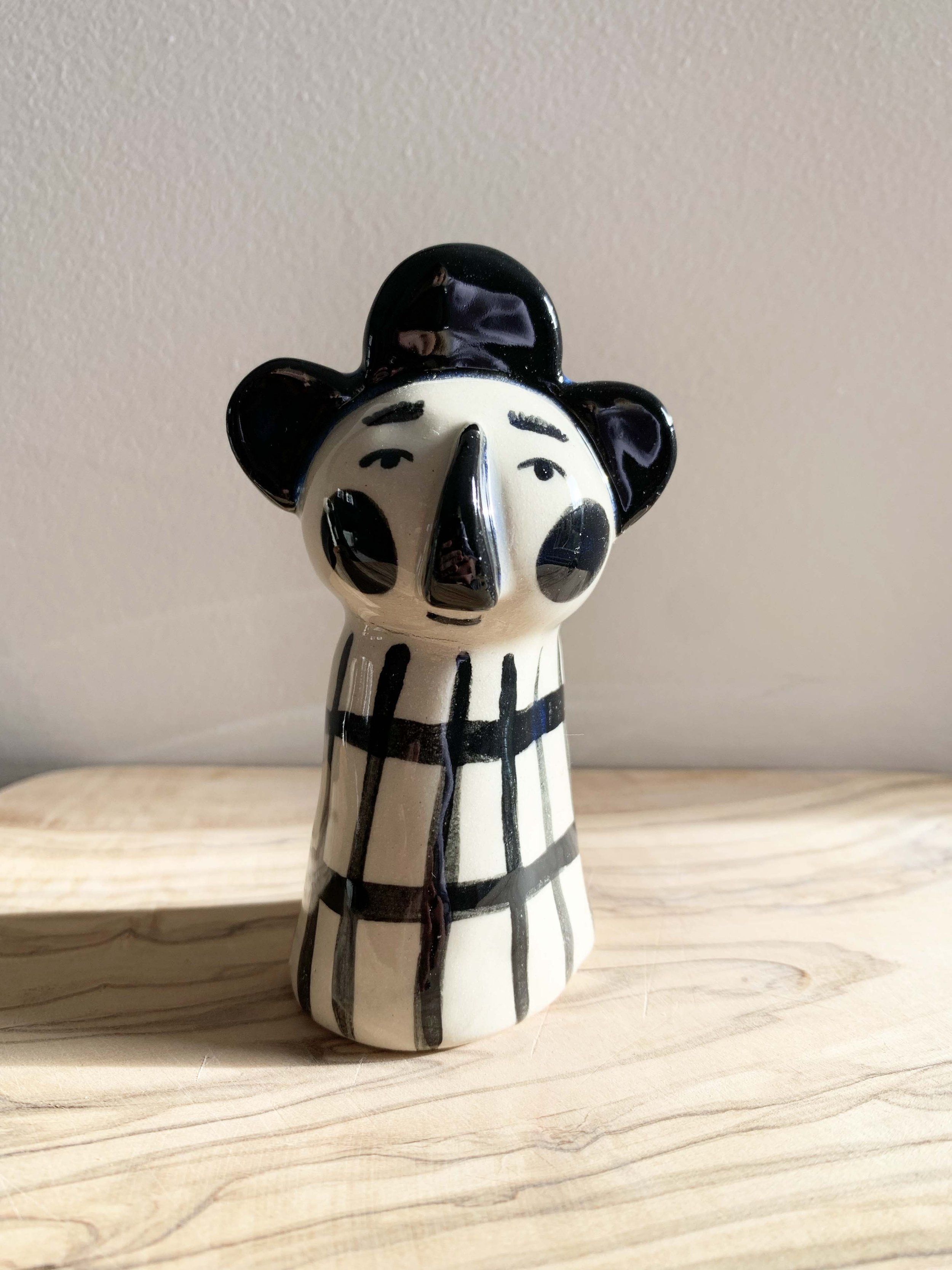 Handmade ceramic figure by Kay, 2022 to present date 