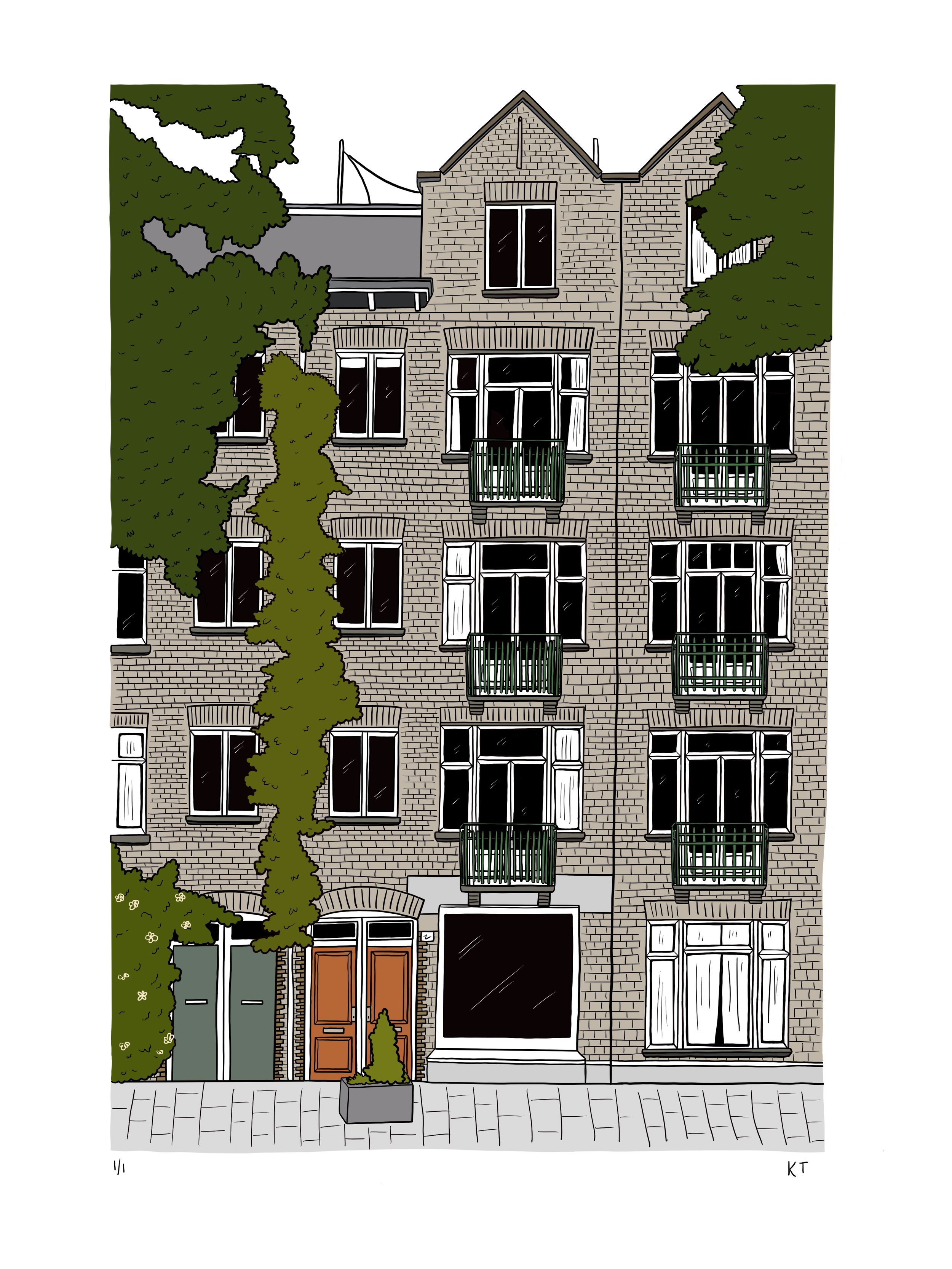 Apartment in Amsterdam 2022, Private commission 