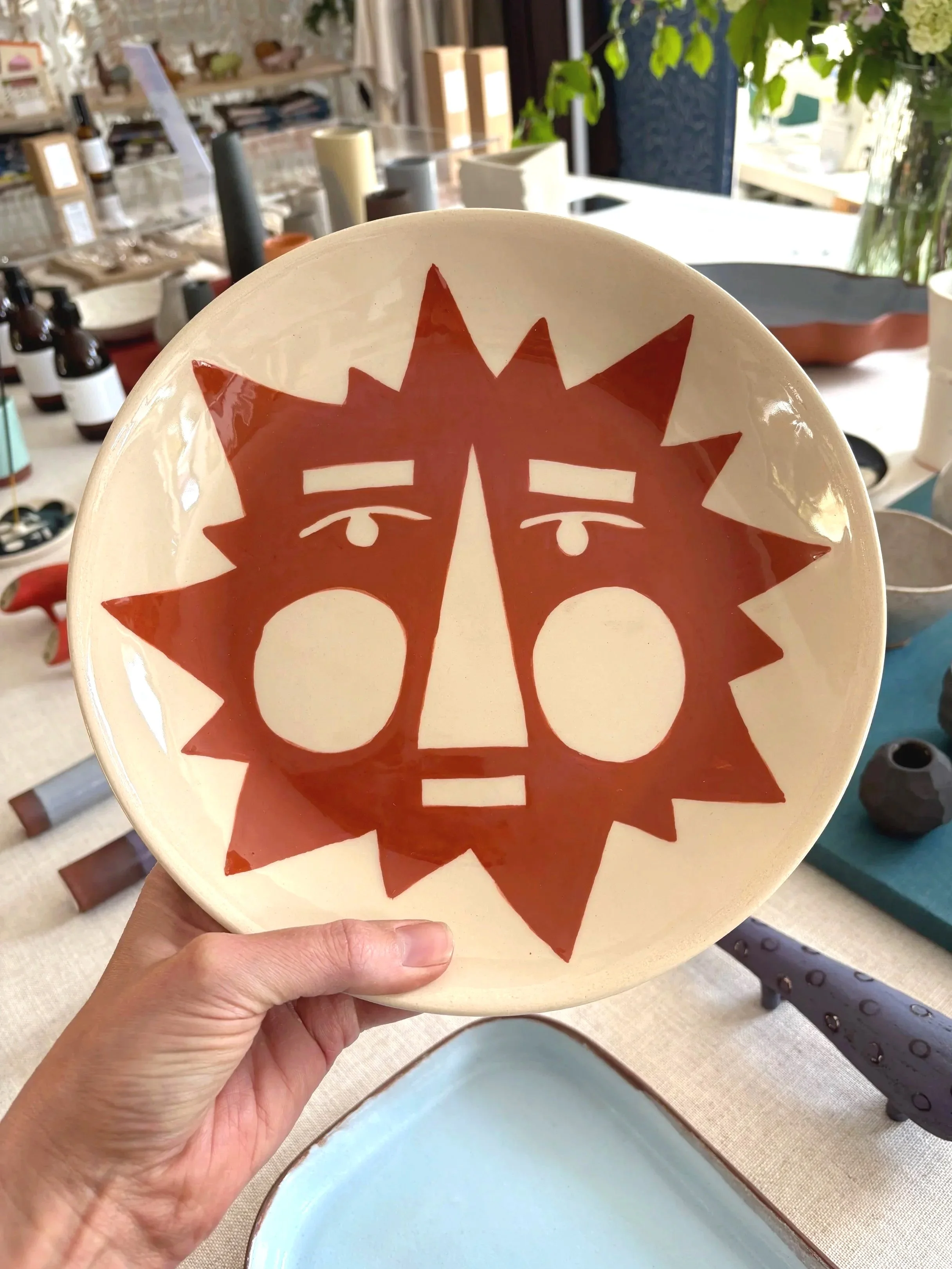Ceramic Bowl  Hand-Made & Decorated by Kay, 2026