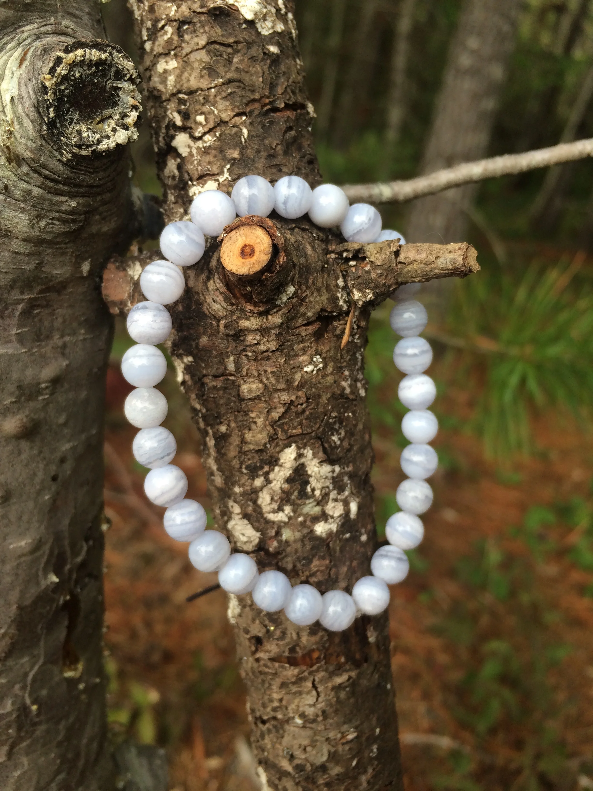Blue Lace Agate Bracelet