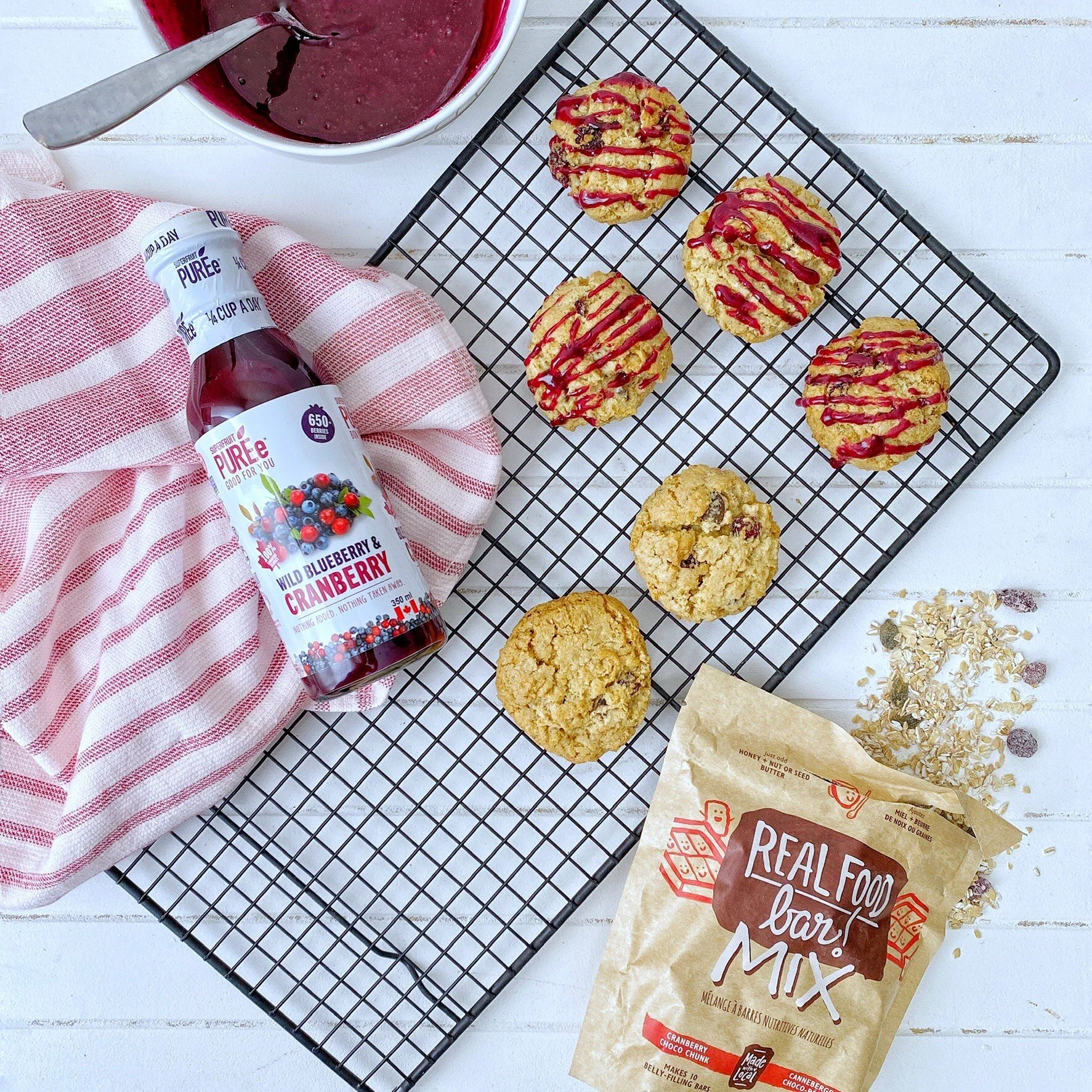 Iced Oatmeal Cookies 