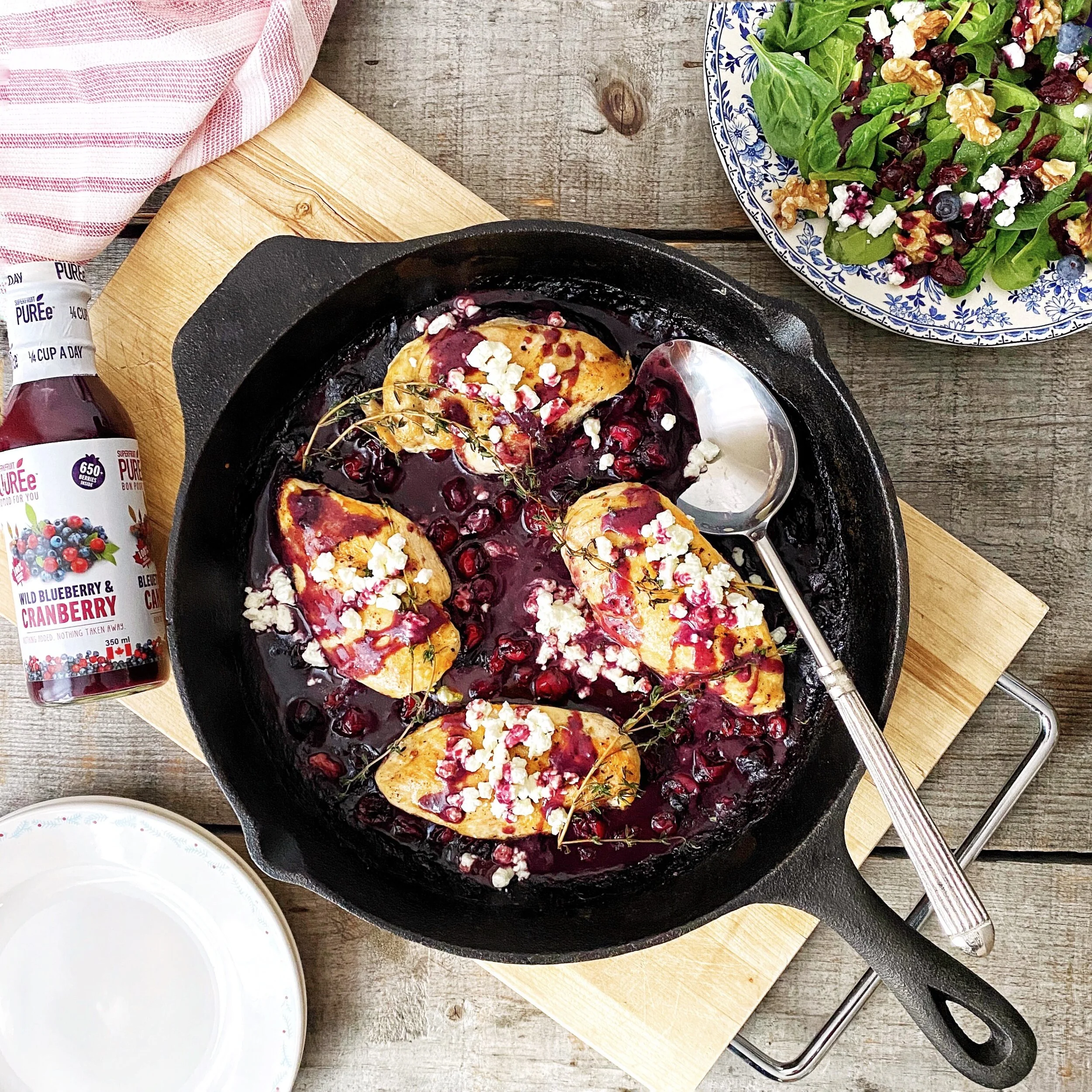 Cranberry Thyme Chicken 