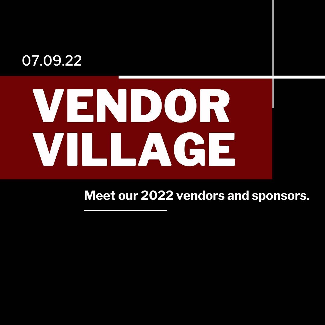 We&rsquo;re just days away from our 2022 event and are excited to have our Vendor Village stacked with great vendors and sponsors. Where are you shopping on Saturday?! 🛒🛒