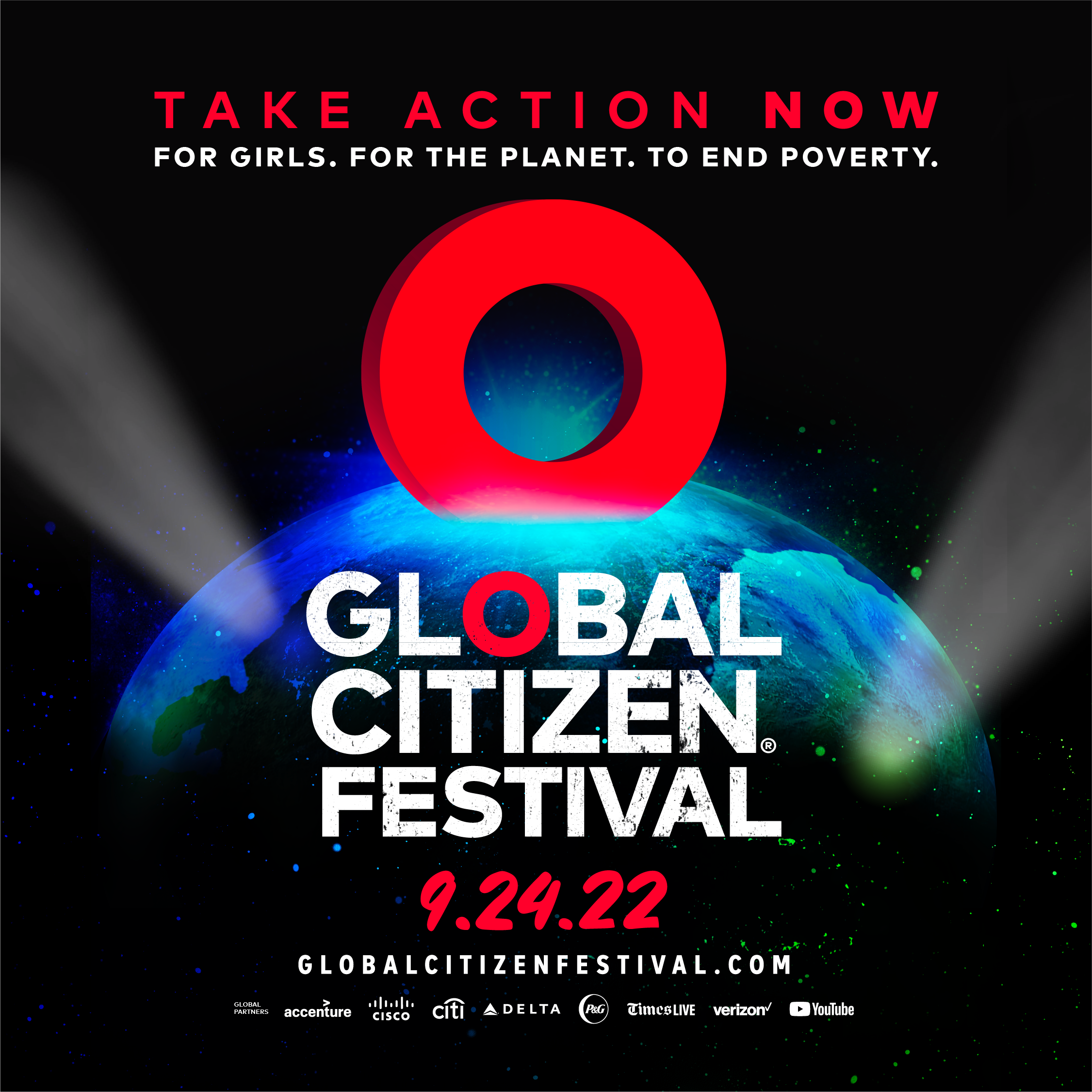 2022 GLOBAL CITIZEN FESTIVAL: ACT NOW!
