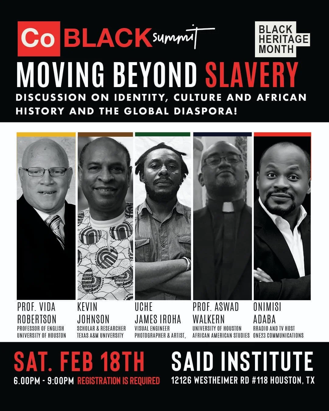 MOVING BEYOND SLAVERY: SAiD Institute Hosts Conversation