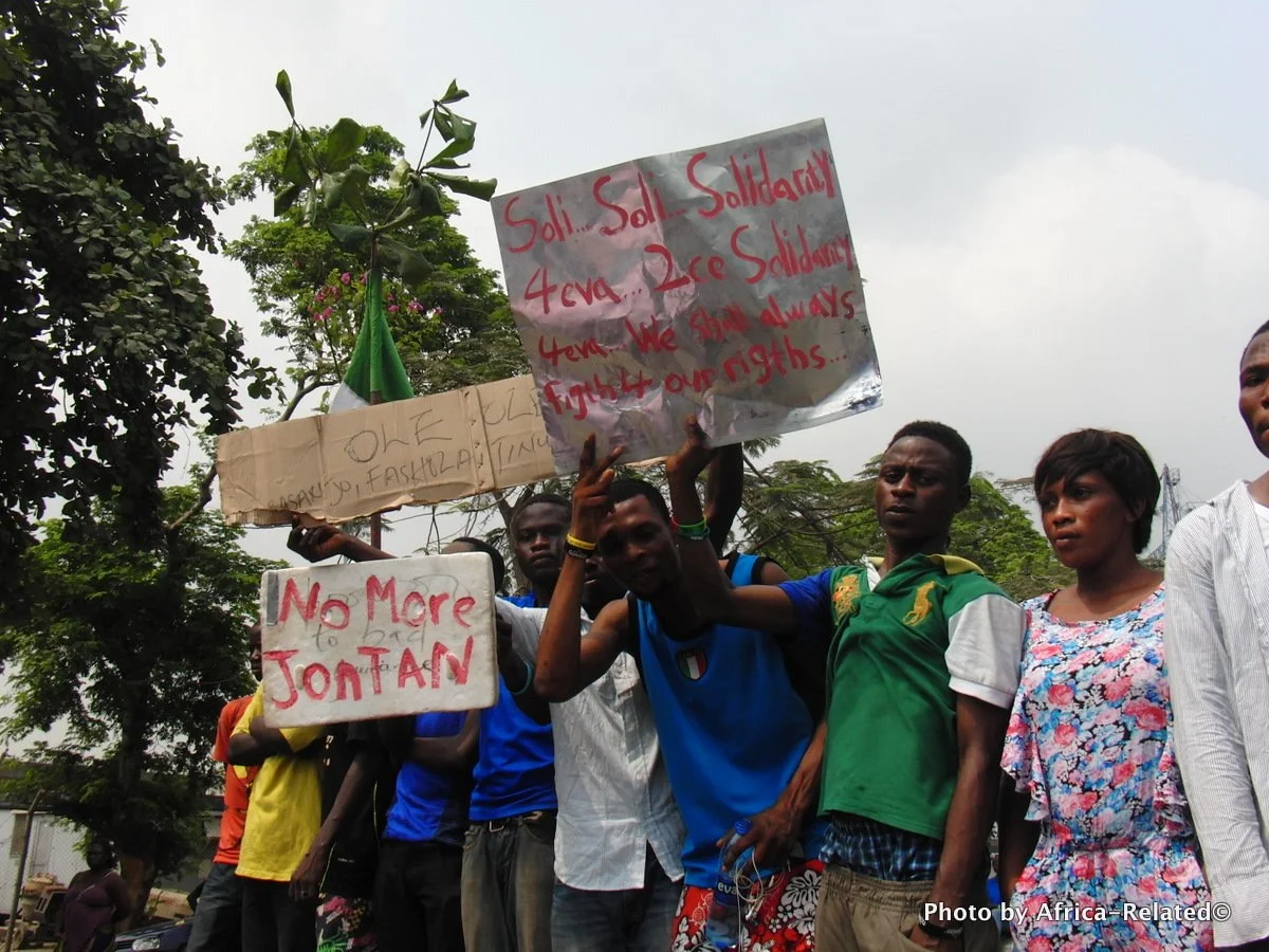 OCCUPY NIGERIA DAY 2 MARINA &amp; JAKANDE-LEKKI