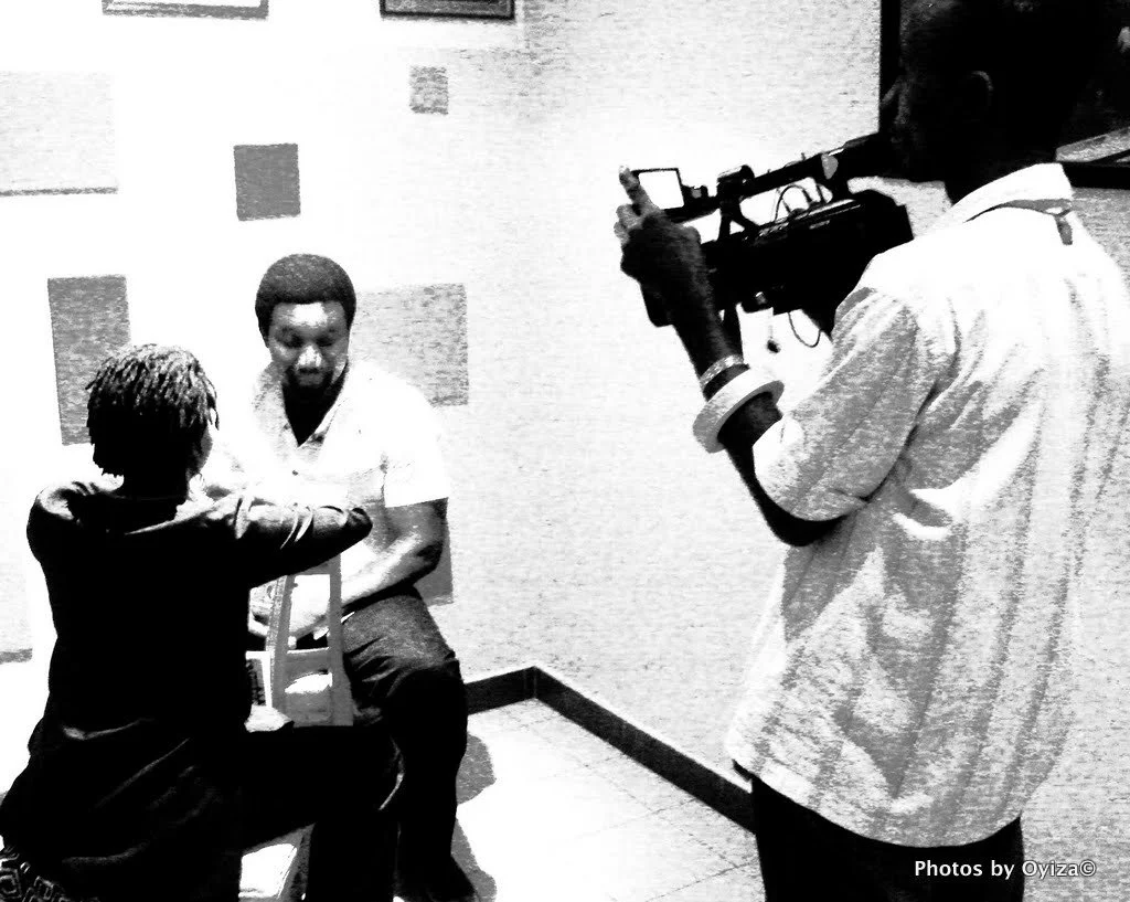 Oyiza with painter Chike Onuorah.jpg