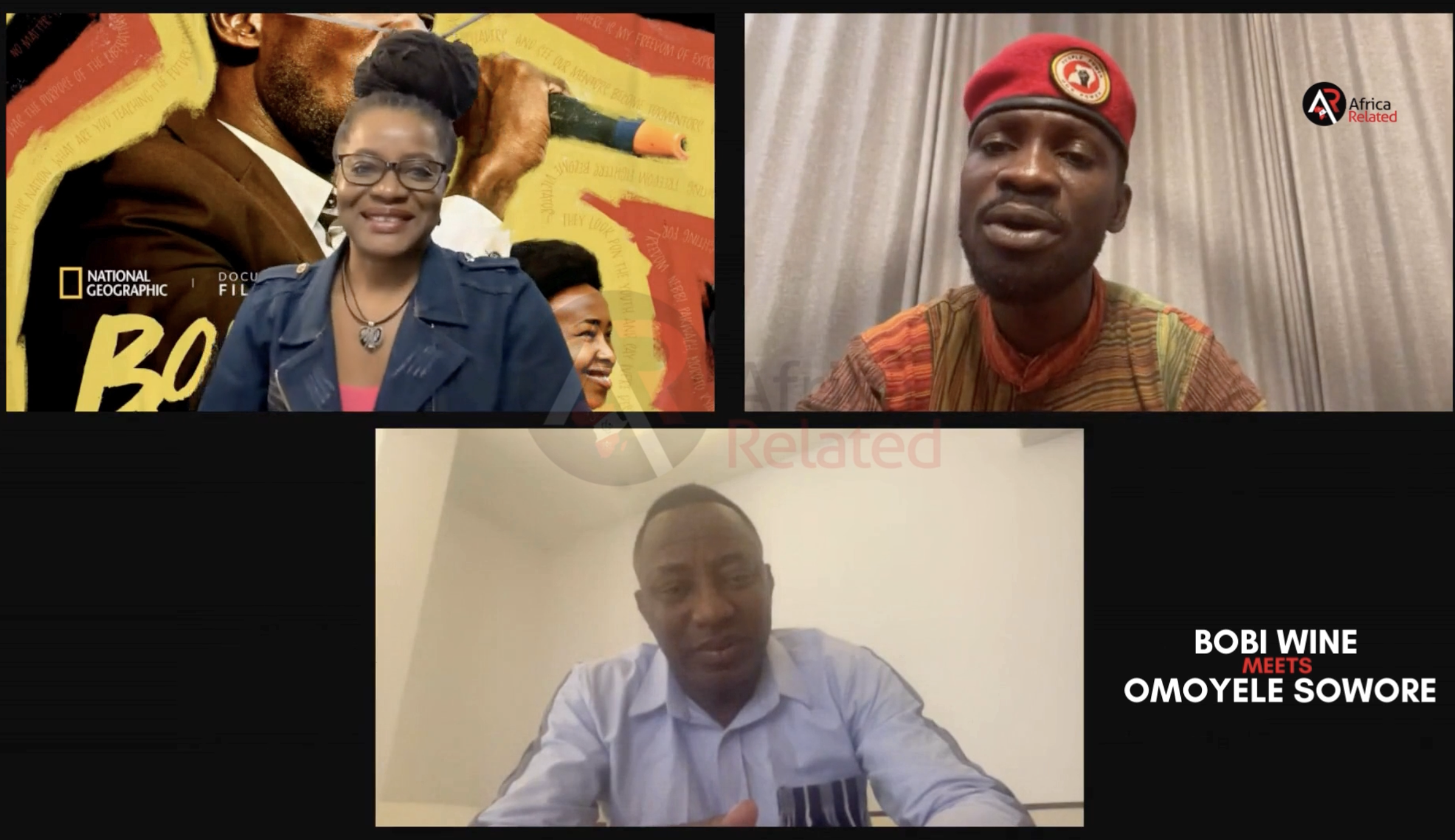 BOBI WINE Meets Omoyele SOWORE