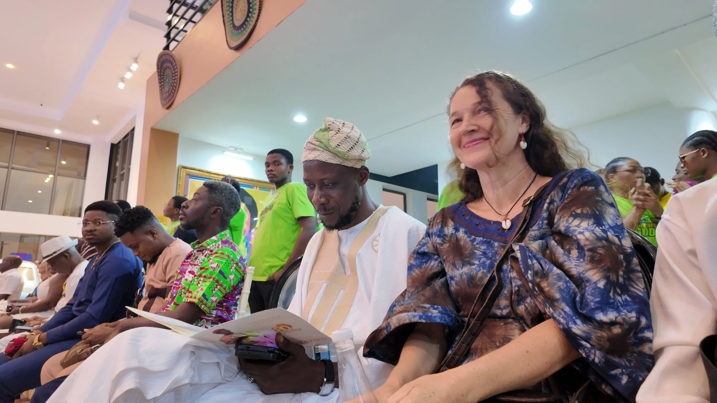Jazz Pianist and Music Director Funsho Ogundipe & Ms Els Quartey. Photo courtesy of Africa-Related.jpg