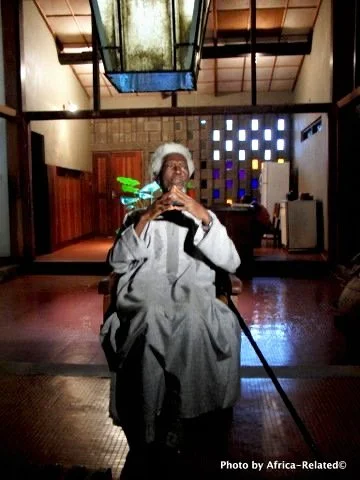 Demas Nwoko at home in Idumeje Ugboko, Delta State Nigeria