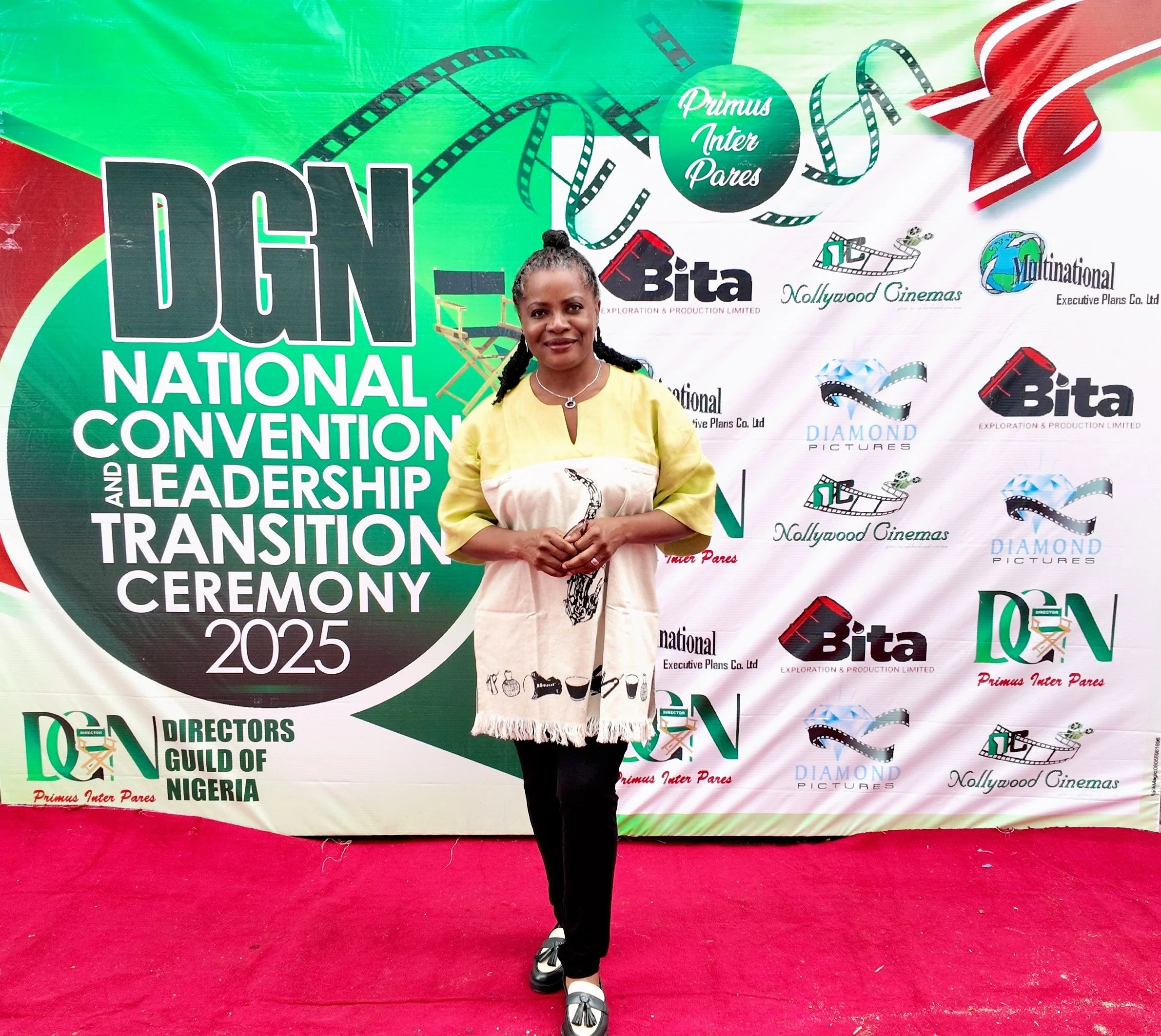 Oyiza Adaba Inducted into the Directors' Guild of Nigeria (DGN)