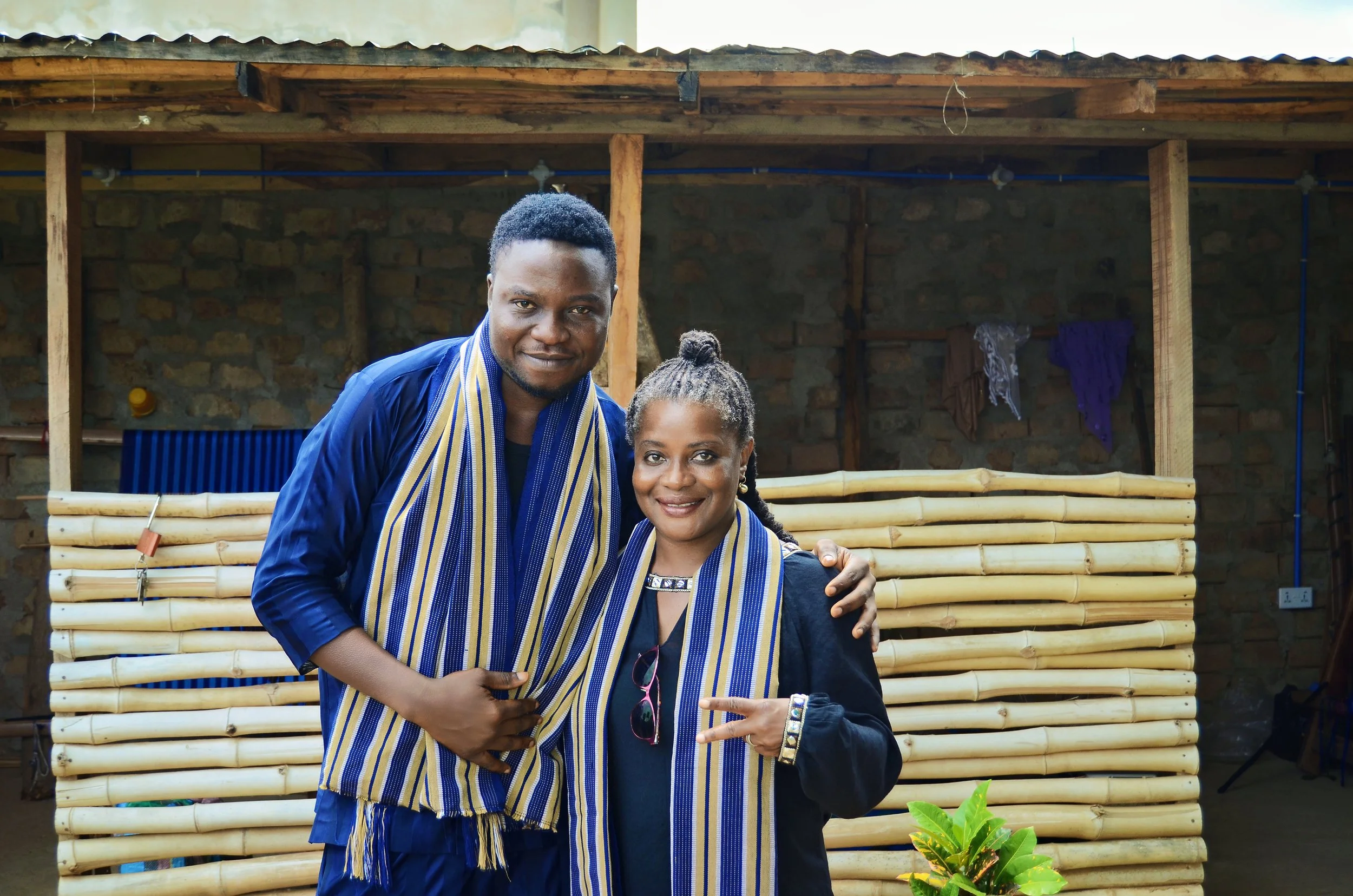  Photographer/Videographer, DrQuest with T.A.L Board Head Oyiza Adaba-Okereke. 