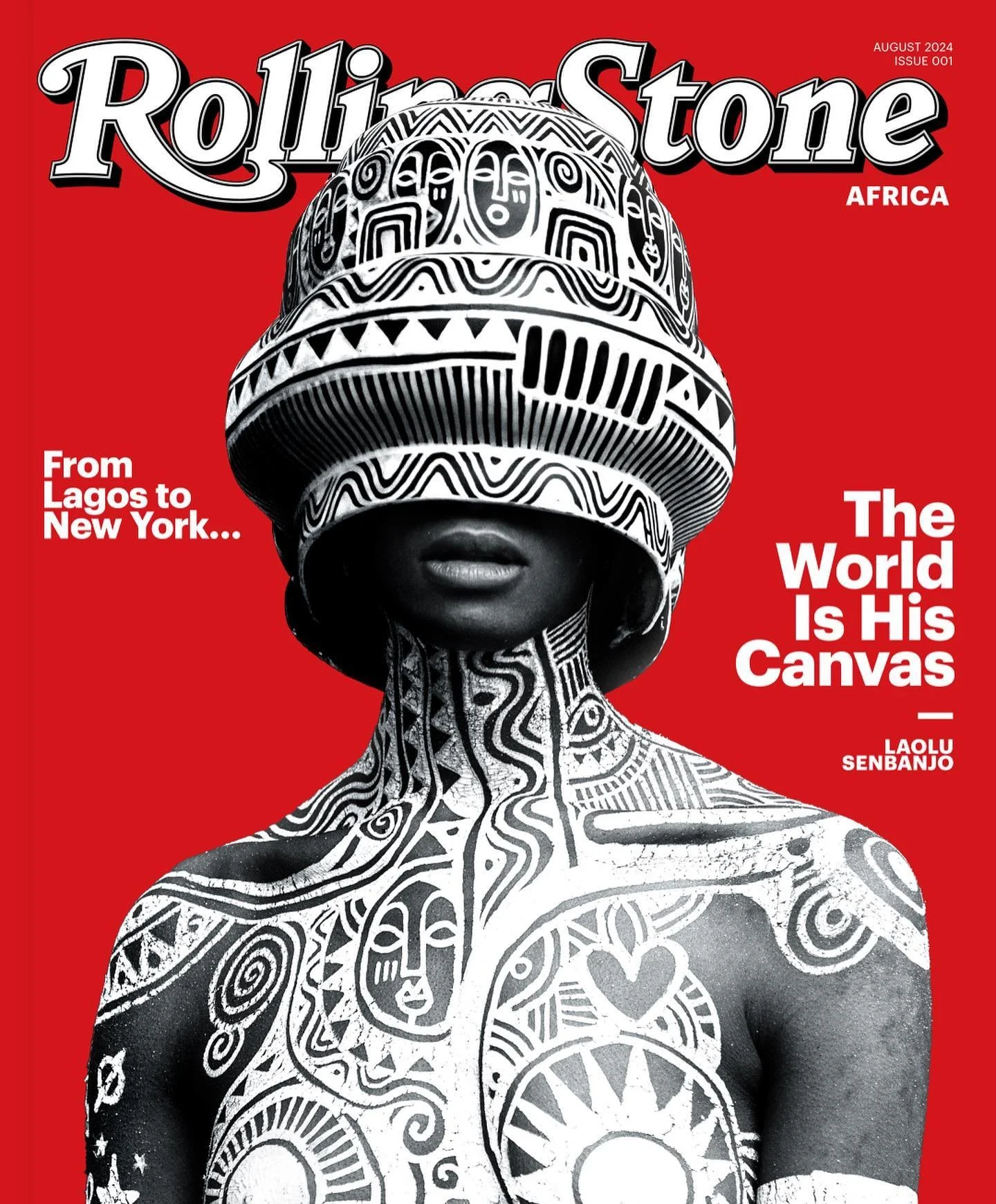 Laolu Senbanjo: Celebrated By Rolling Stone Africa