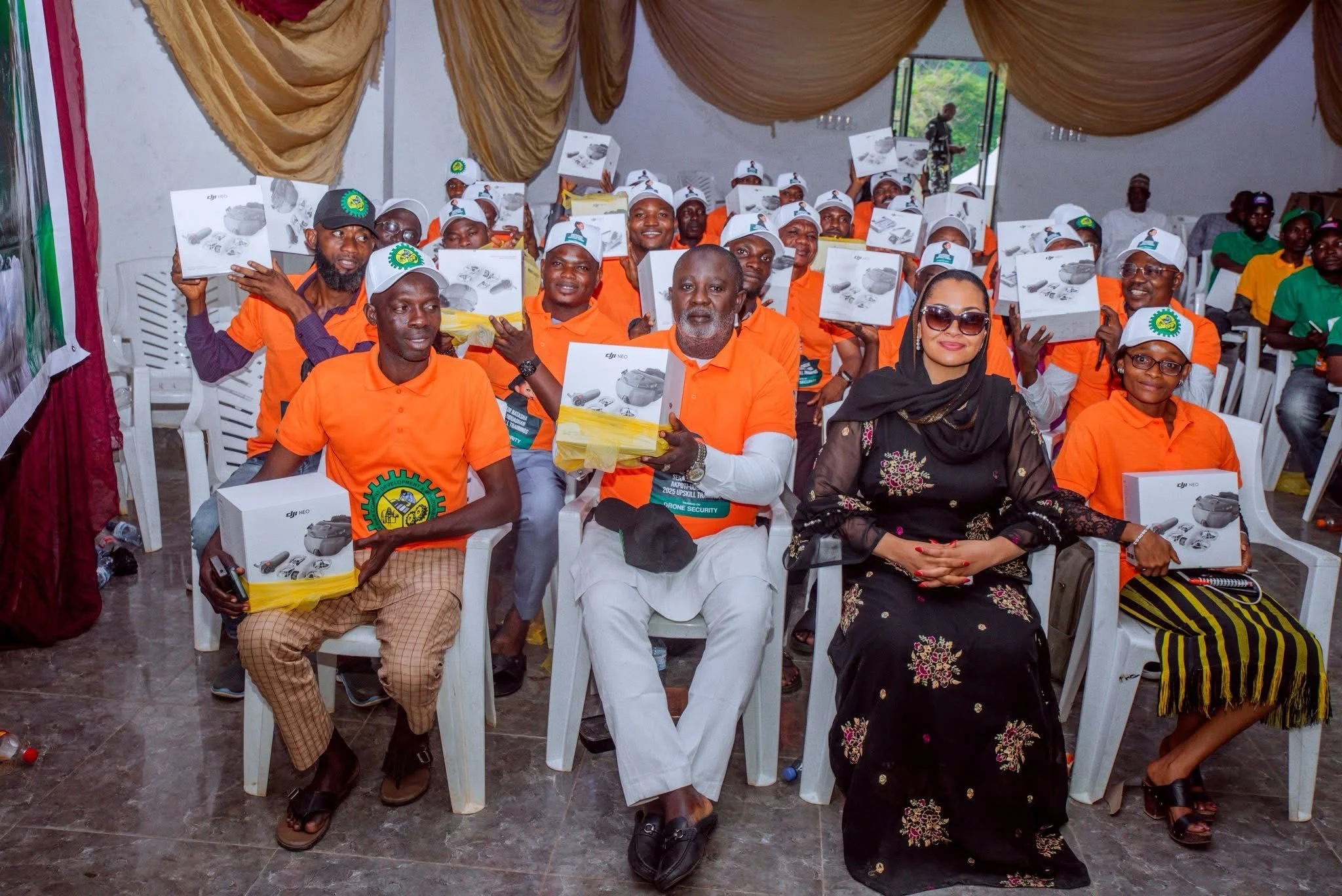 DRONE SECURITY TRAINING HELD IN IHIMA, KOGI STATE