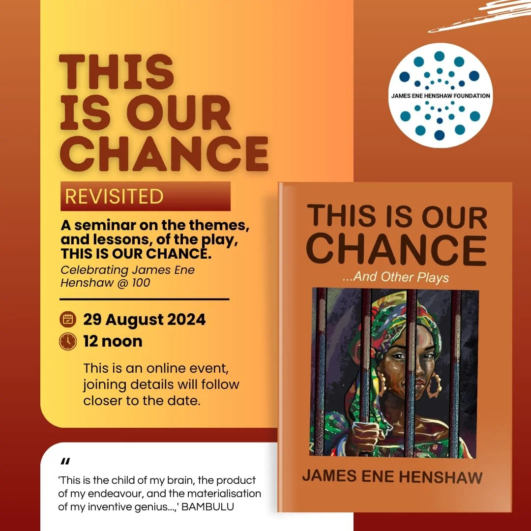 Extremely Popular Play "This Is Our Chance" Revisited