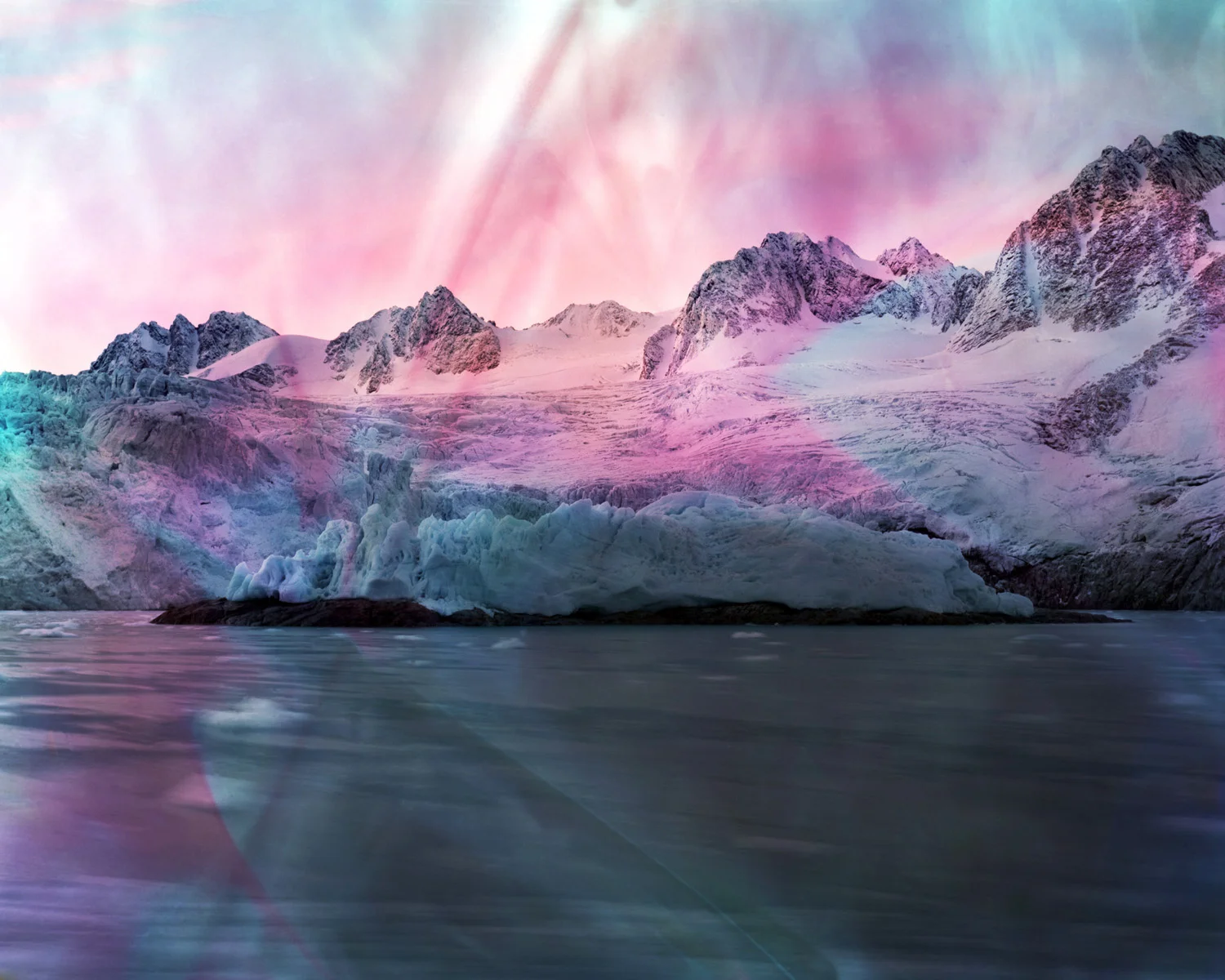 Fuglefjorden, Lightjet print from soaked film, 2016