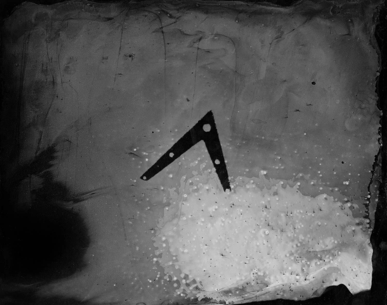PhoenixLights1997_model.jpg , Wet plate collodion tintype, 2014