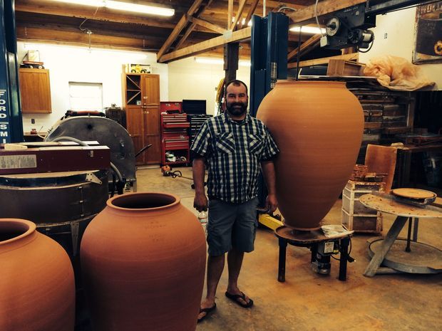 Andrew among Pots.jpg