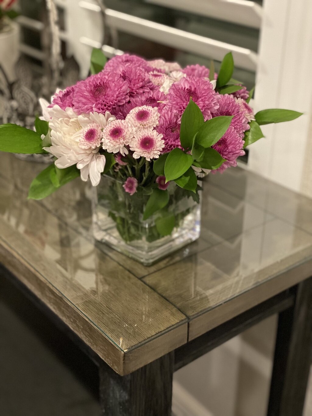 Pink flowers in a vase.jpg