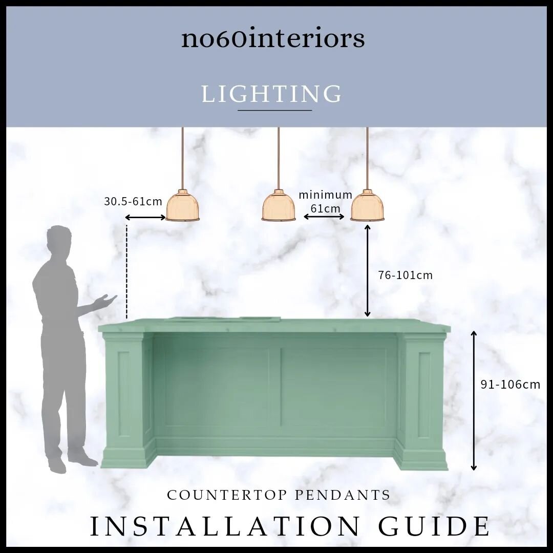 Wondering how to position your lighting over worktops, tables etc? Wonder no more 🤩. Save this handy guide for later. 

#edesigns #edesigntribe #edesignservices #lighting #lightingdesign #lightingideas #lightinginspiration #interiorsuk #interiordesi