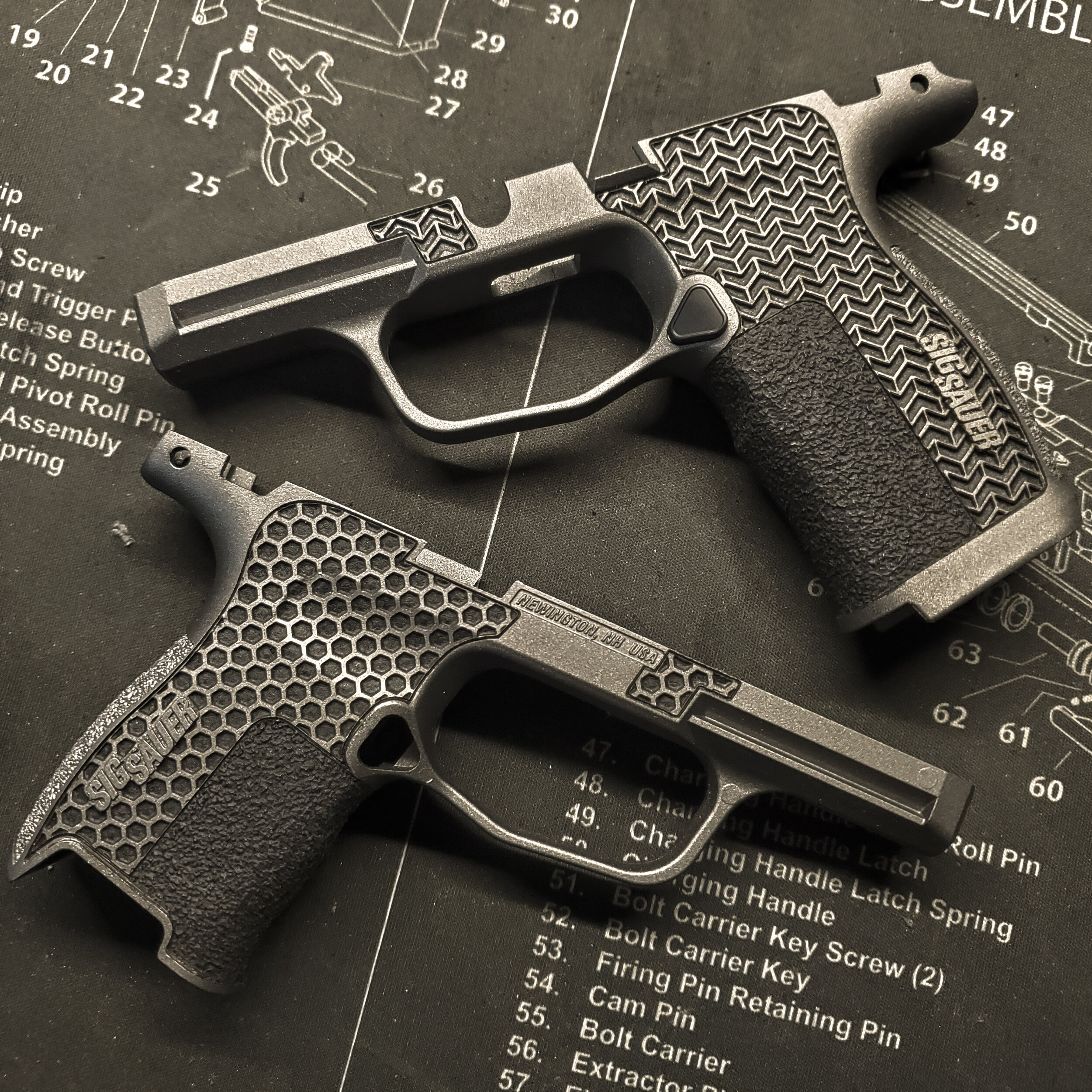 Sig Sauer Laser Stippling — Americor Manufacturing