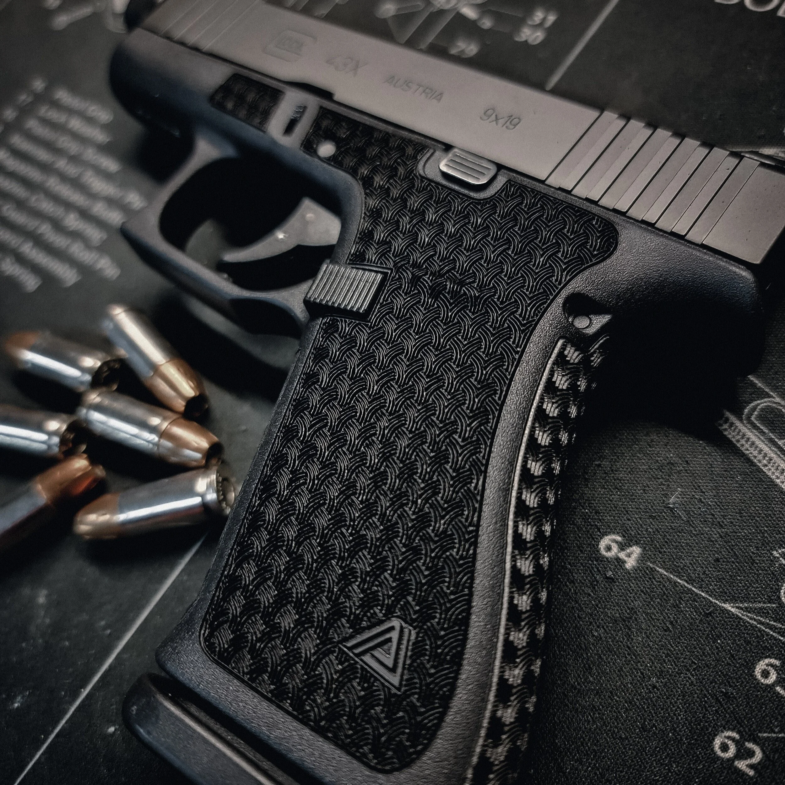 Glock Laser Stippling Americor Manufacturing glock-laser-stippling-americor-manufacturing