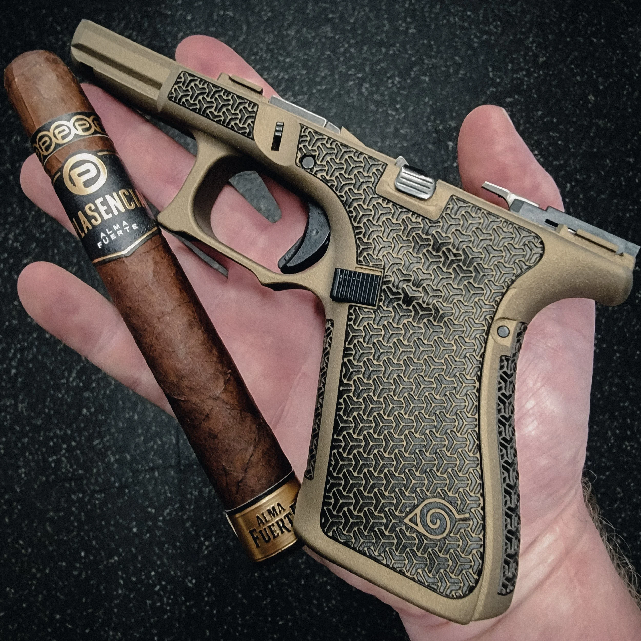 Glock Laser Stippling — Americor Manufacturing