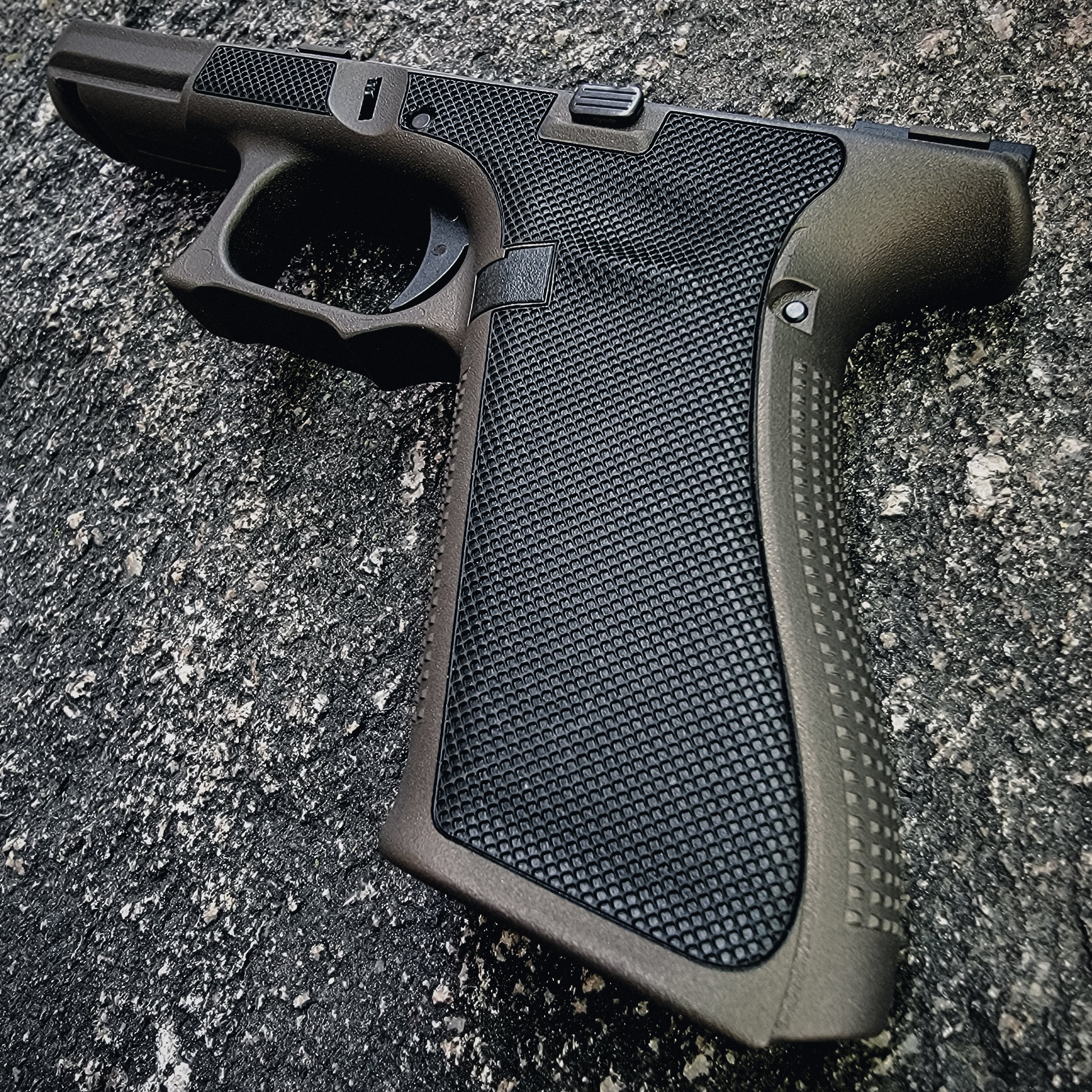 Glock Laser Stippling — Americor Manufacturing