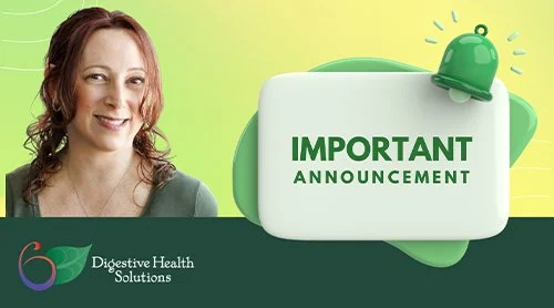Digestive Health Solutions Announcement banner